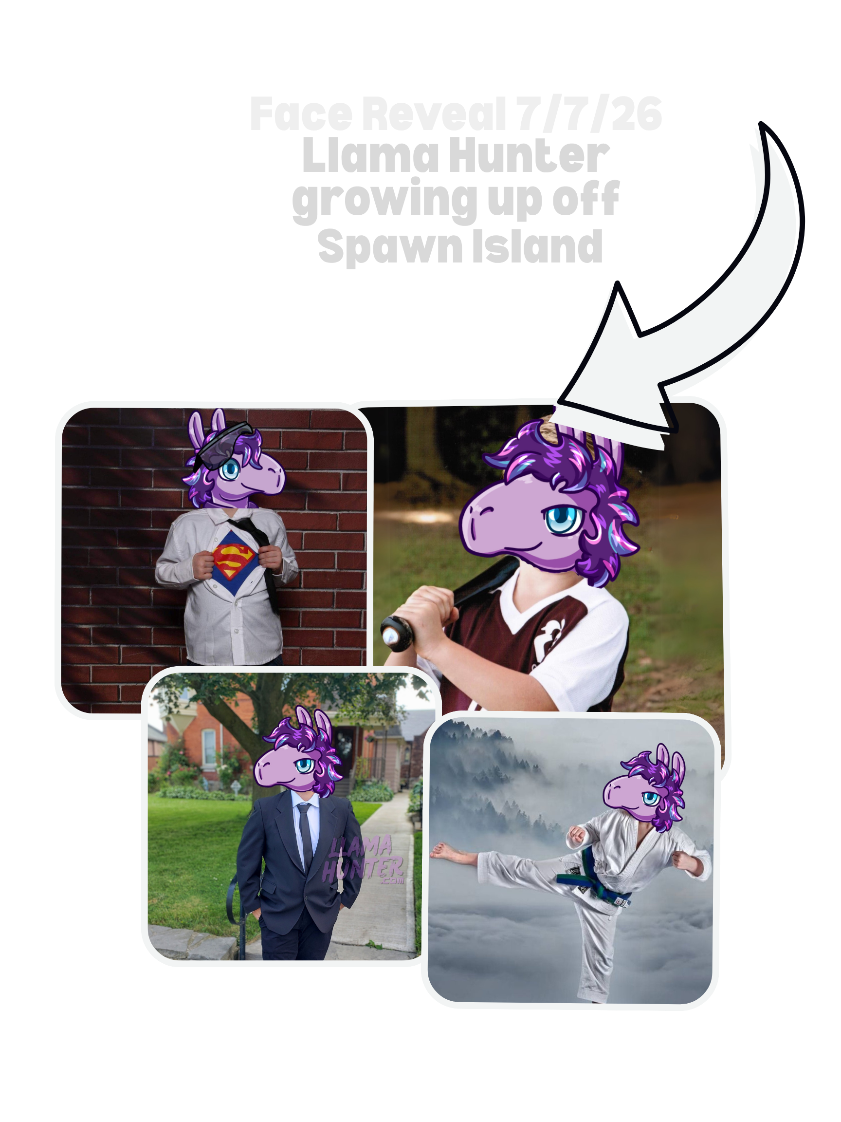 Young Llama Hunter
